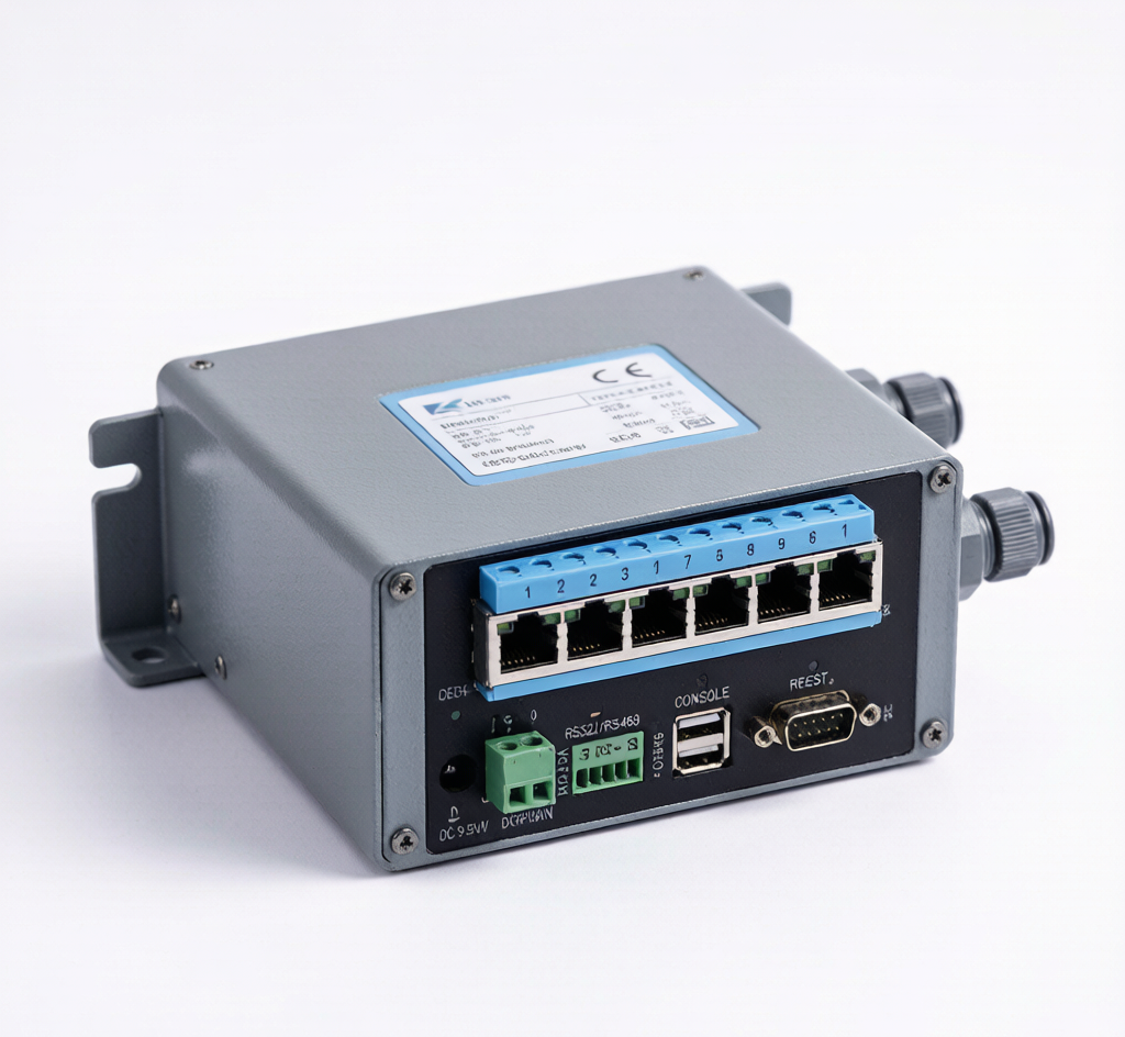 8-Port Outdoor Waterproof PoE Switch