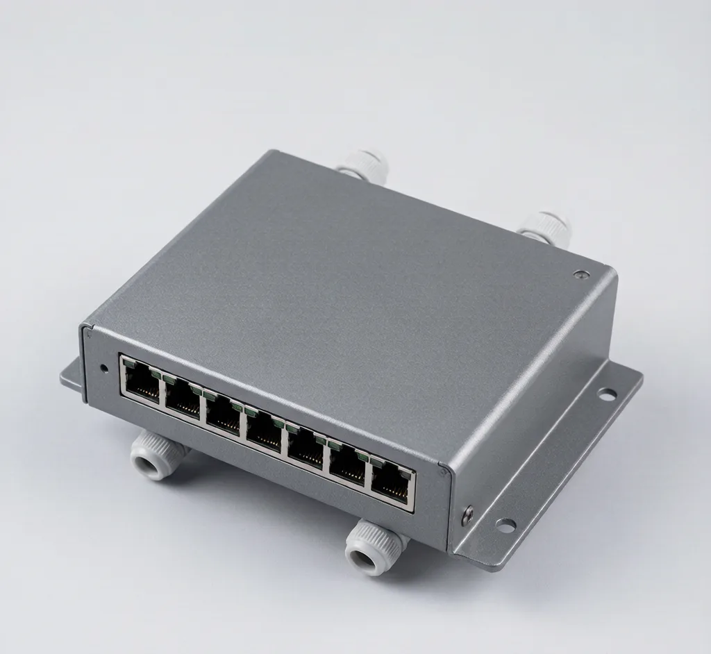 8-Port Outdoor Waterproof PoE Switch