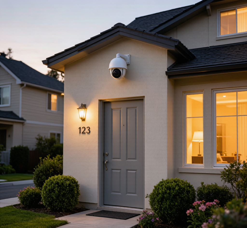 Home and business CCTV surveillance with PoE accessories